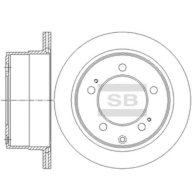 Brake Disc (SD4668)