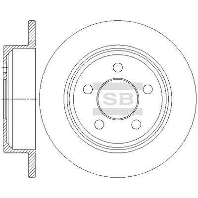Brake Disc (SD7003)