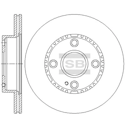 Brake Disc (SD4432)
