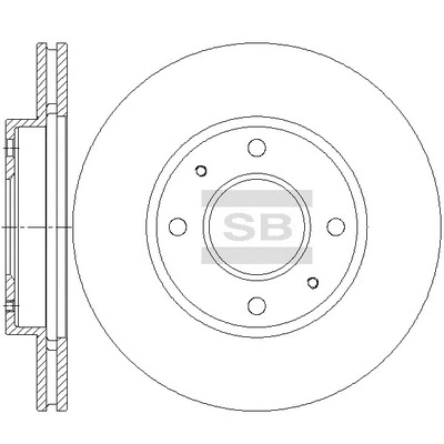 Brake Disc (SD6007)
