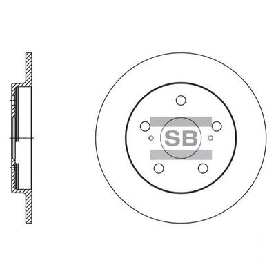 Brake Disc (SD4616)