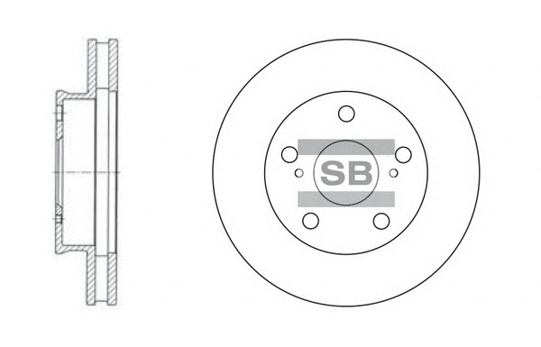 Brake Disc (SD4007)