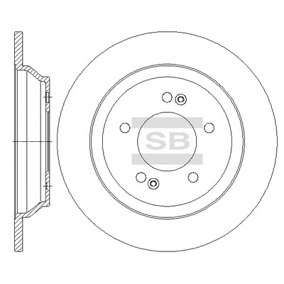 Brake Disc (SD2068)
