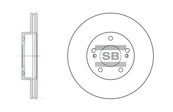 Brake Disc (SD3016)