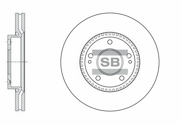 Brake Disc (SD1056)