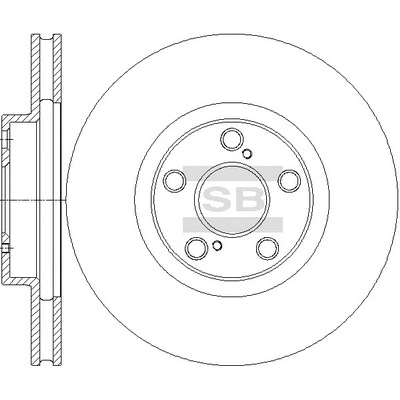 Brake Disc (SD4684)