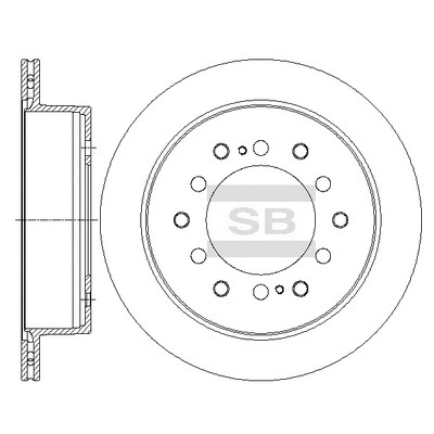 Brake Disc (SD4039)