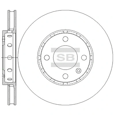 Brake Disc (SD5415)