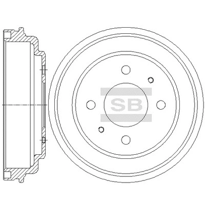 Brake Drum (SD1096)