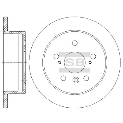 Brake Disc (SD4051)