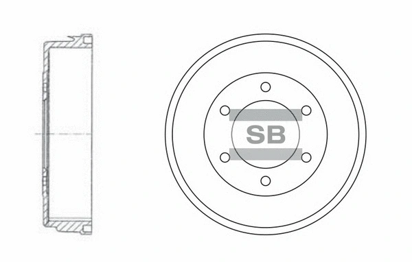 Brake Drum (SD4217)