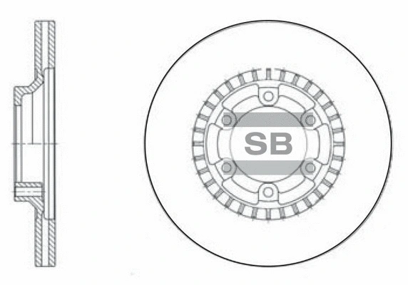 Brake Disc (SD1059)