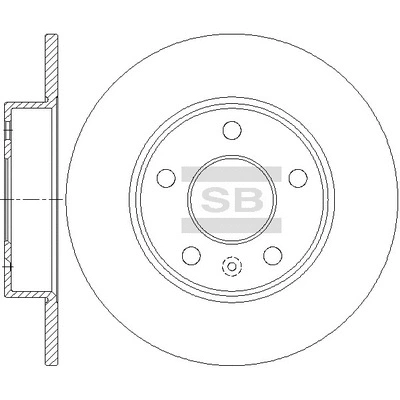 Brake Disc (SD5113)