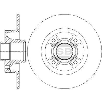 Brake Disc (SD3064)