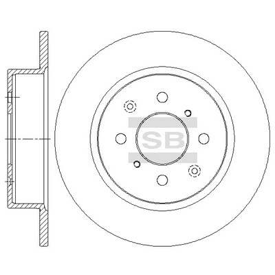 Brake Disc (SD6202)