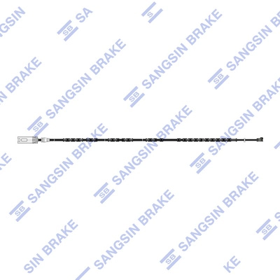 Warning Contact, brake pad wear (SWS1504)
