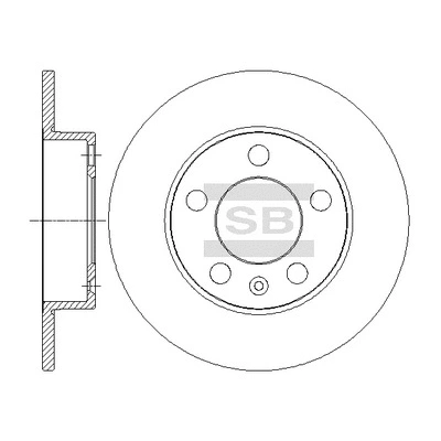 Brake Disc (SD5402)