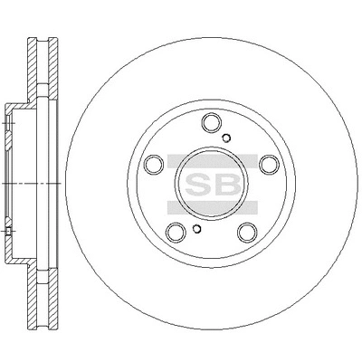 Brake Disc (SD4694)
