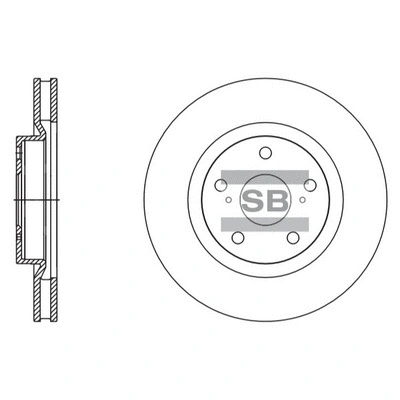 Brake Disc (SD4082)