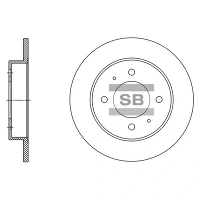 Brake Disc (SD1115)