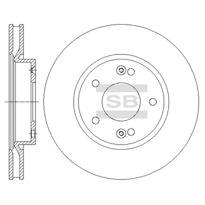 Brake Disc (SD1074)