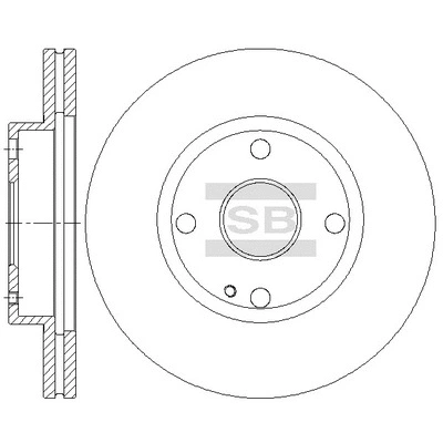 Brake Disc (SD5334)