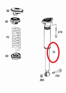 Air Suspension Strut