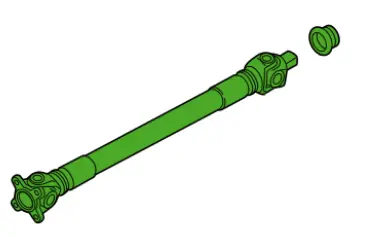 Propshaft, axle drive
