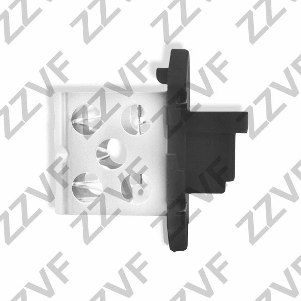 Series resistor, electric motor (radiator fan)