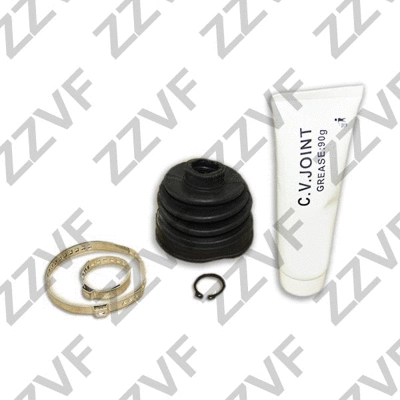 Bellow, drive shaft (ZVP415M)