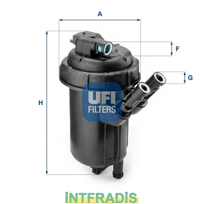 Housing, fuel filter (101051)