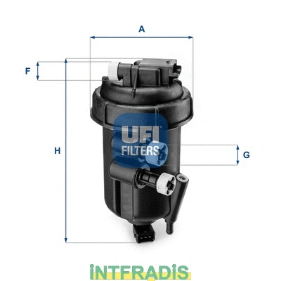 Housing, fuel filter (101063)