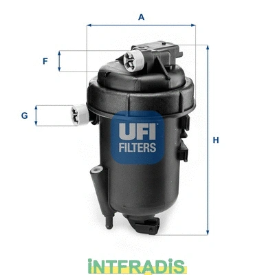 Housing, fuel filter (101071)