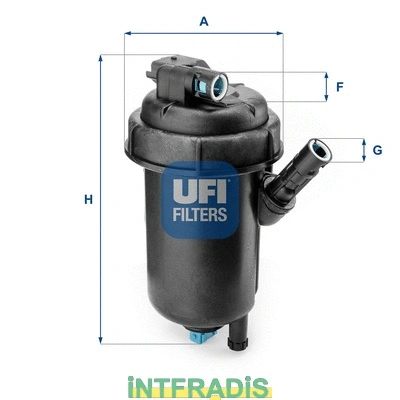 Housing, fuel filter (101066)
