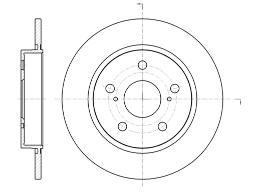Brake Disc (NB021550S05R)