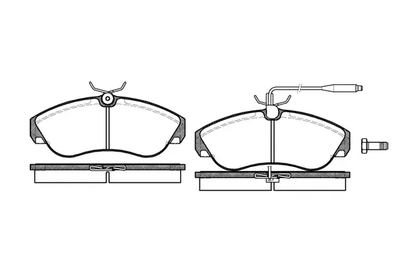 Brake Pad Set, disc brake (NB21799V02)
