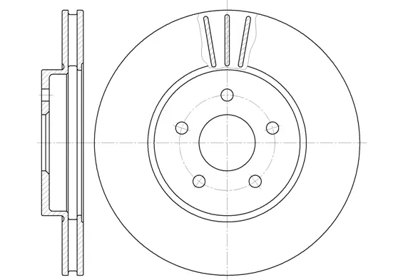 Brake Disc (NB017180V05F)