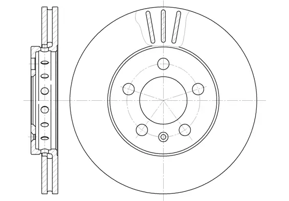 Brake Disc (NB016560V05F)