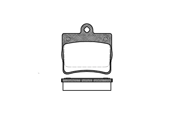 Brake Pad Set, disc brake (NB21900N00)