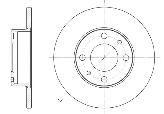 Brake Disc (NB011410S04F)
