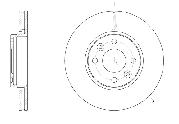 Brake Disc (NB025850V04F)