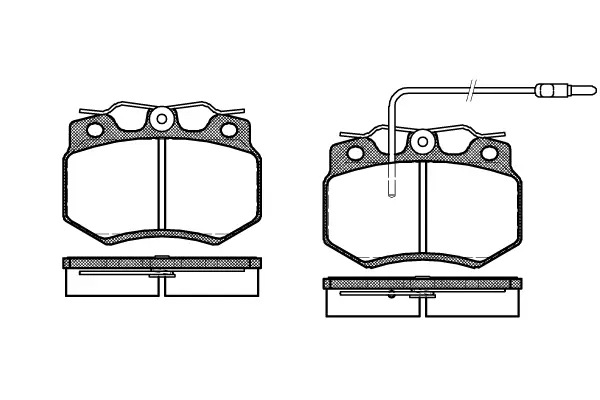 Brake Pad Set, disc brake (NB20923V02)