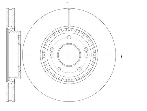Brake Disc (NB020990V05F)