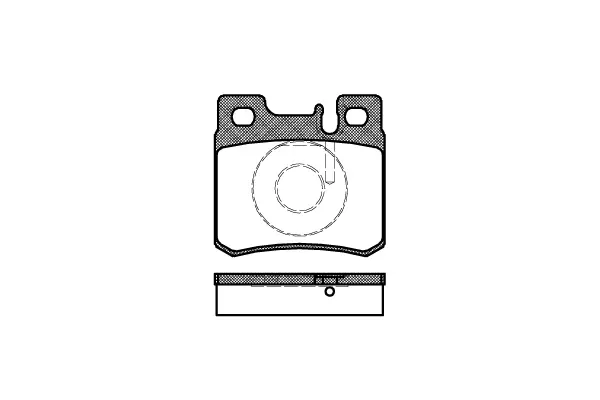 Brake Pad Set, disc brake (NB21027S02)