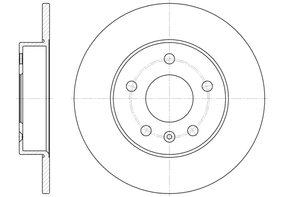 Brake Disc (NB016890S05R)