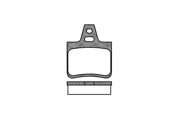 Brake Pad Set, disc brake (NB20162N00)