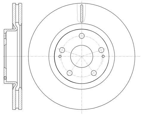 Brake Disc (NB021610V05F)