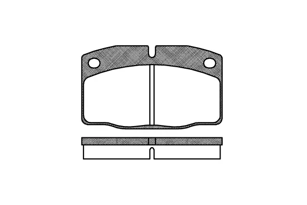 Brake Pad Set, disc brake (NB20514N00)