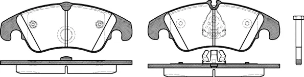 Brake Pad Set, disc brake (NB24264S02)