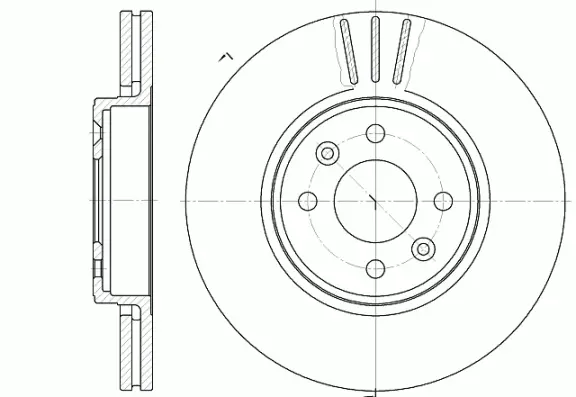 Brake Disc (NB016940V04F)